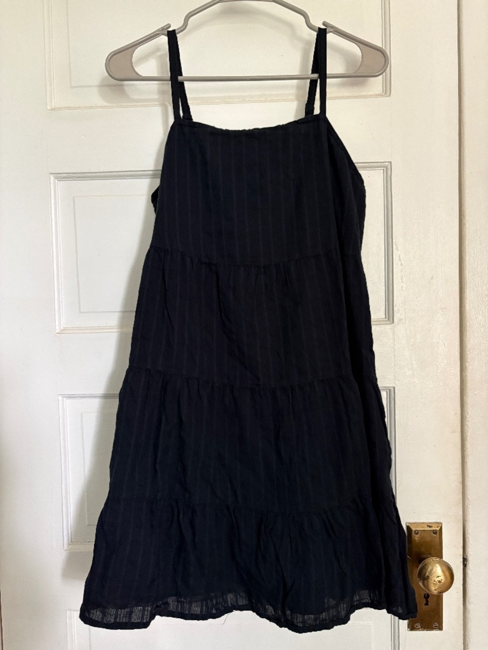 Old Navy Black Cotton Sundress - M